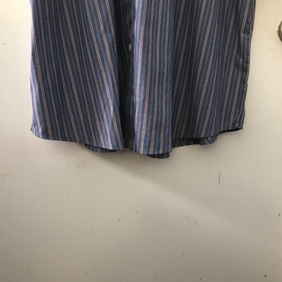 Men's Kmart Short-Sleeve Button-Down Blue and Pink Shirt - Size XXXL (NWT) - Picture 5 of 6